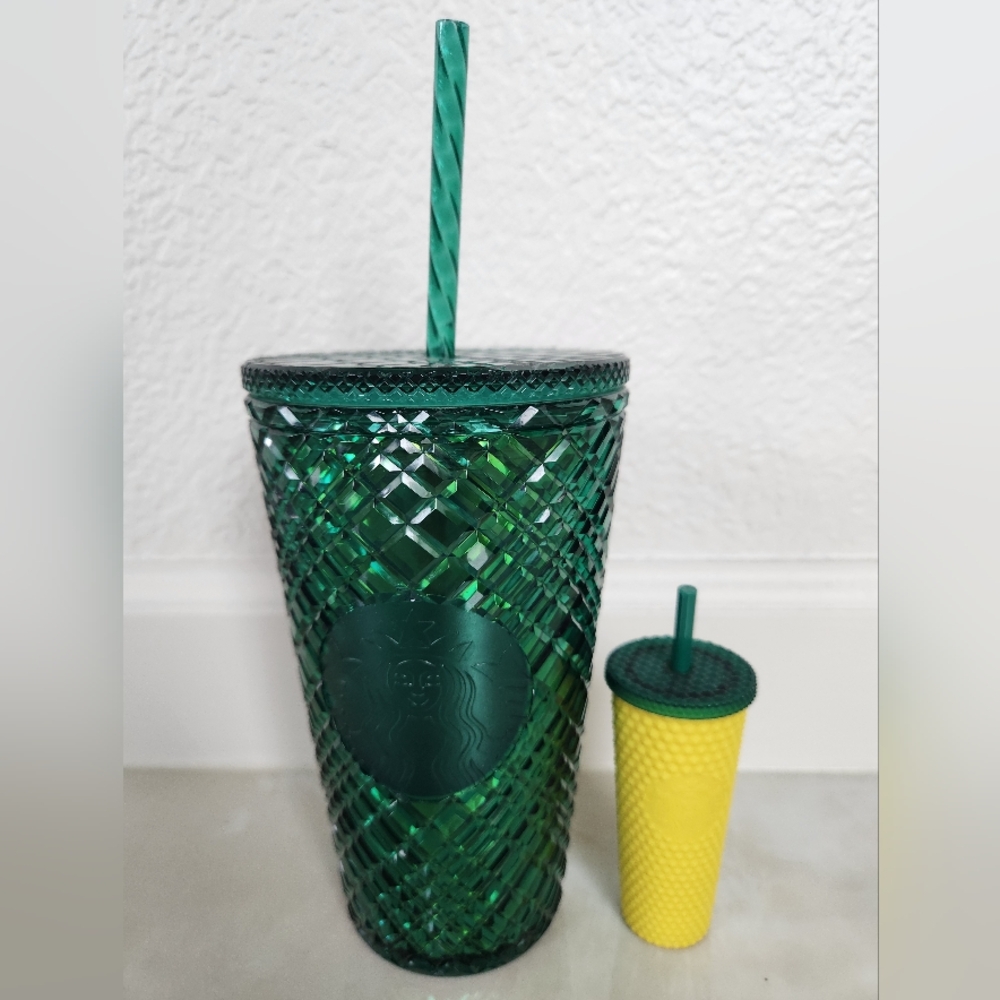 Starbucks Tumbler And Matching Mini Tumbler Souvenir